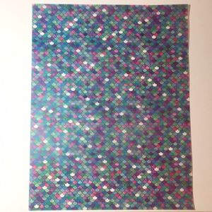 Mermaid Scale Vellum Paper 15 Sheets The Paper Studio